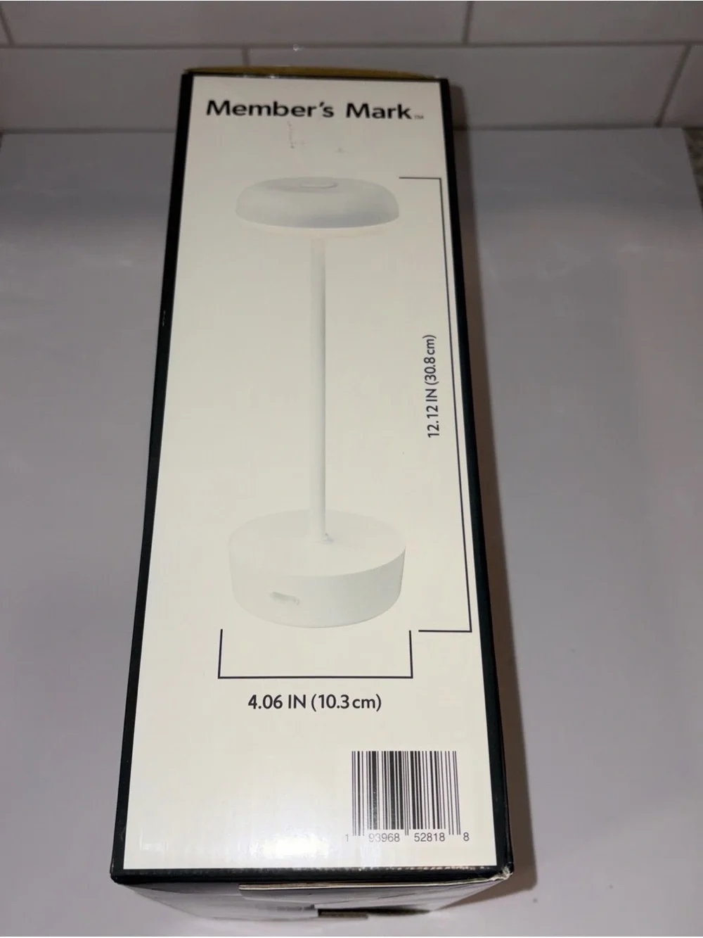 Member's Mark White Outdoor Table Lamp - 2 Pack
